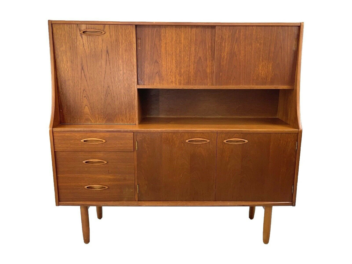 Jentique, MCM / Retro Teak Highboard / High Sideboard
