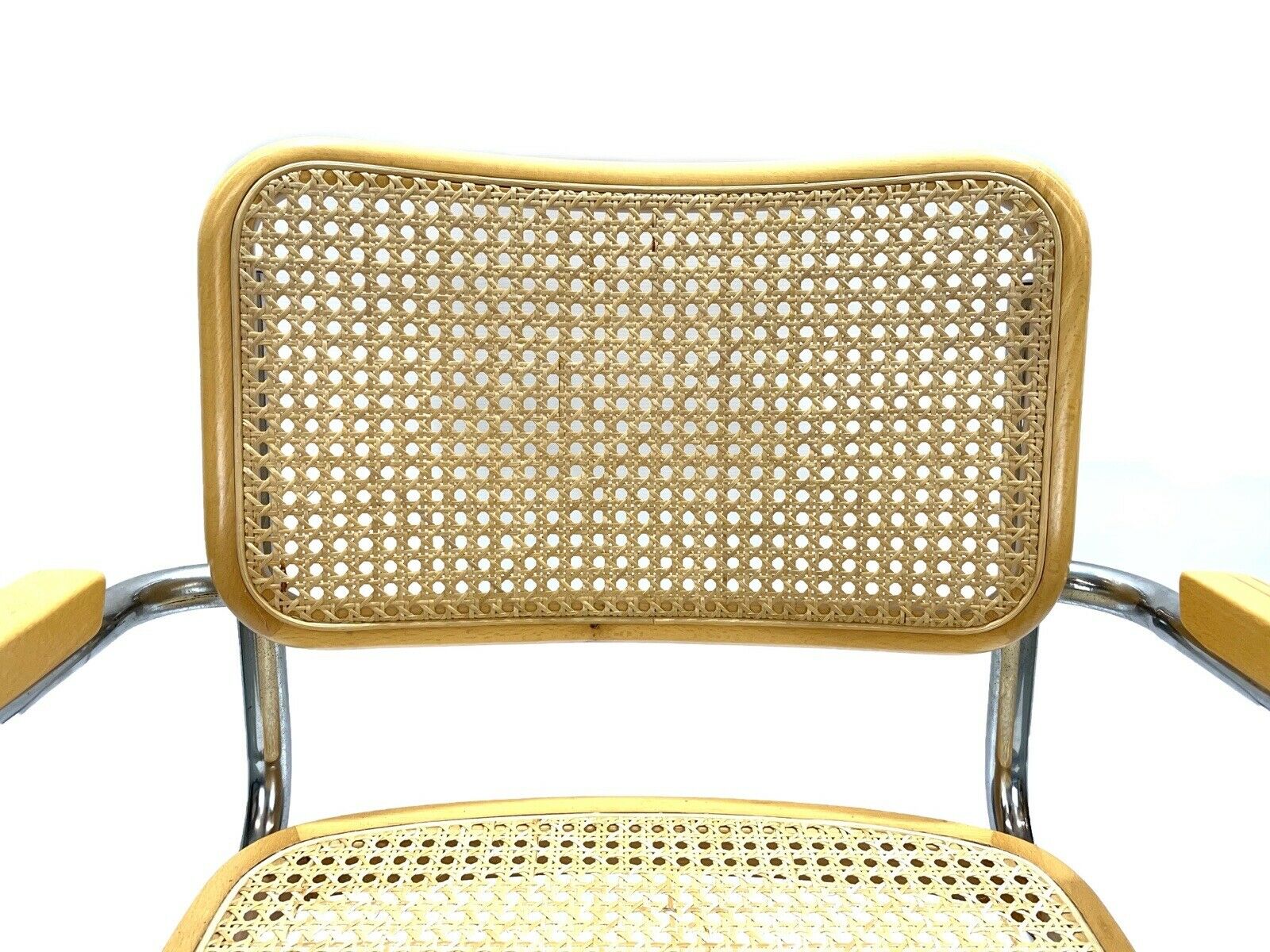 Set Of 3, Marcel Breuer - Cesca, B64 Style Chairs - Made In Italy