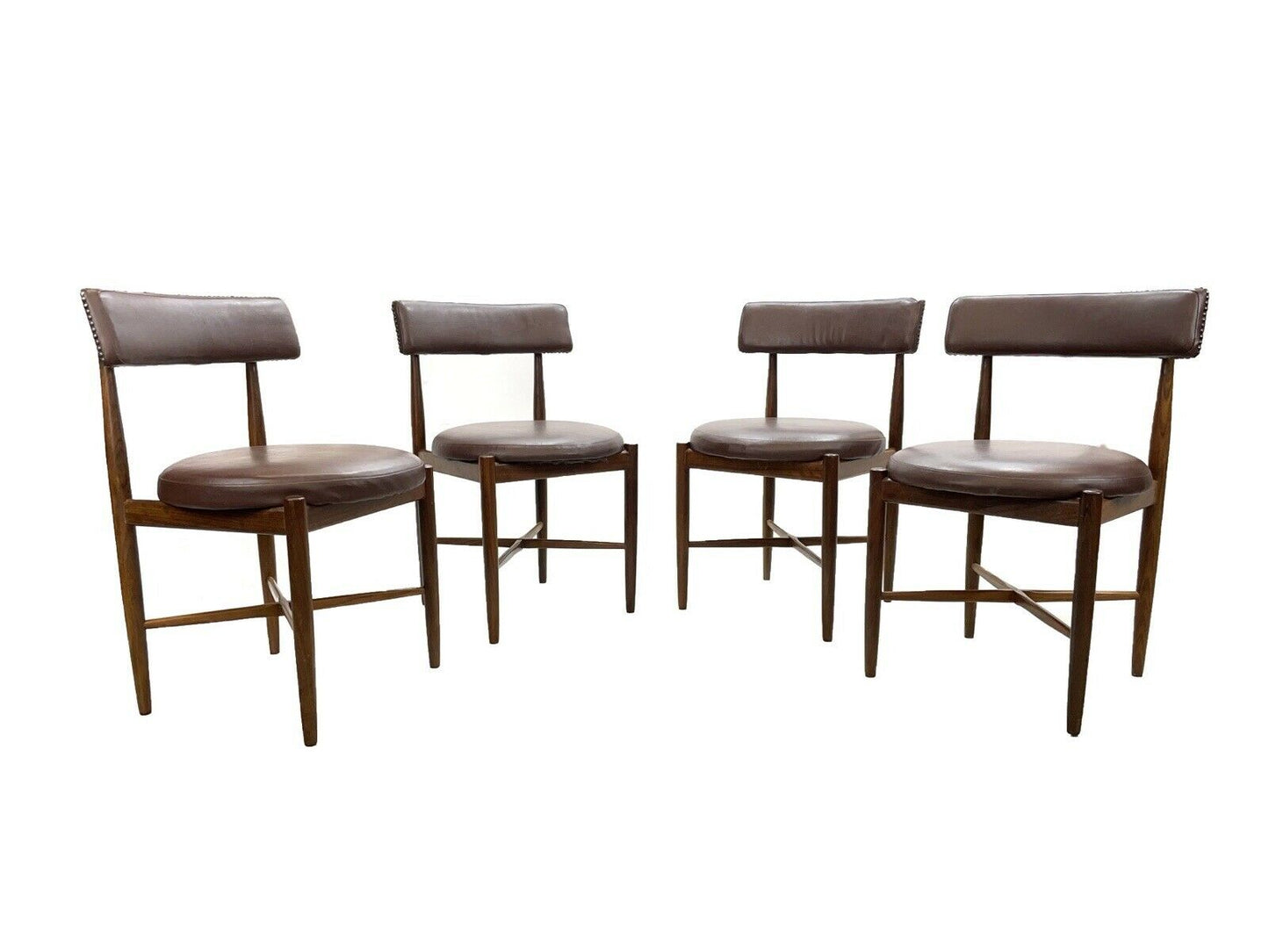 G Plan Fresco - Kofod Larsen - Set Of 4 Dining Chairs And Extending Dining Table