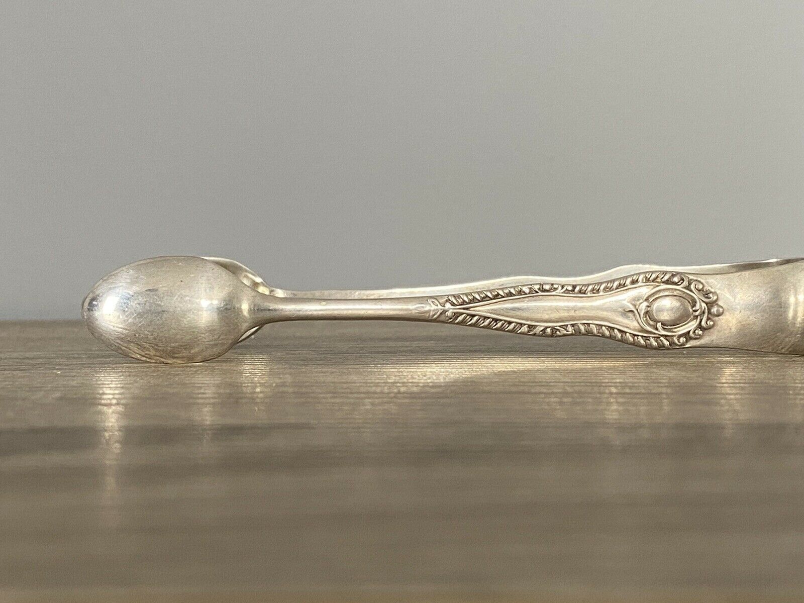Silver Sugar Tongs By Isaac Ellis & Sons, Sheffield 1903