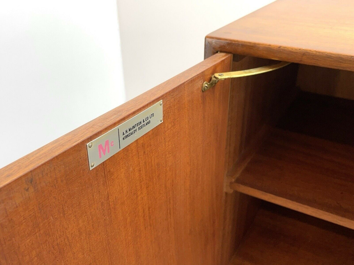 Mcintosh Dunfermline, Mid Century Dark Sideboard