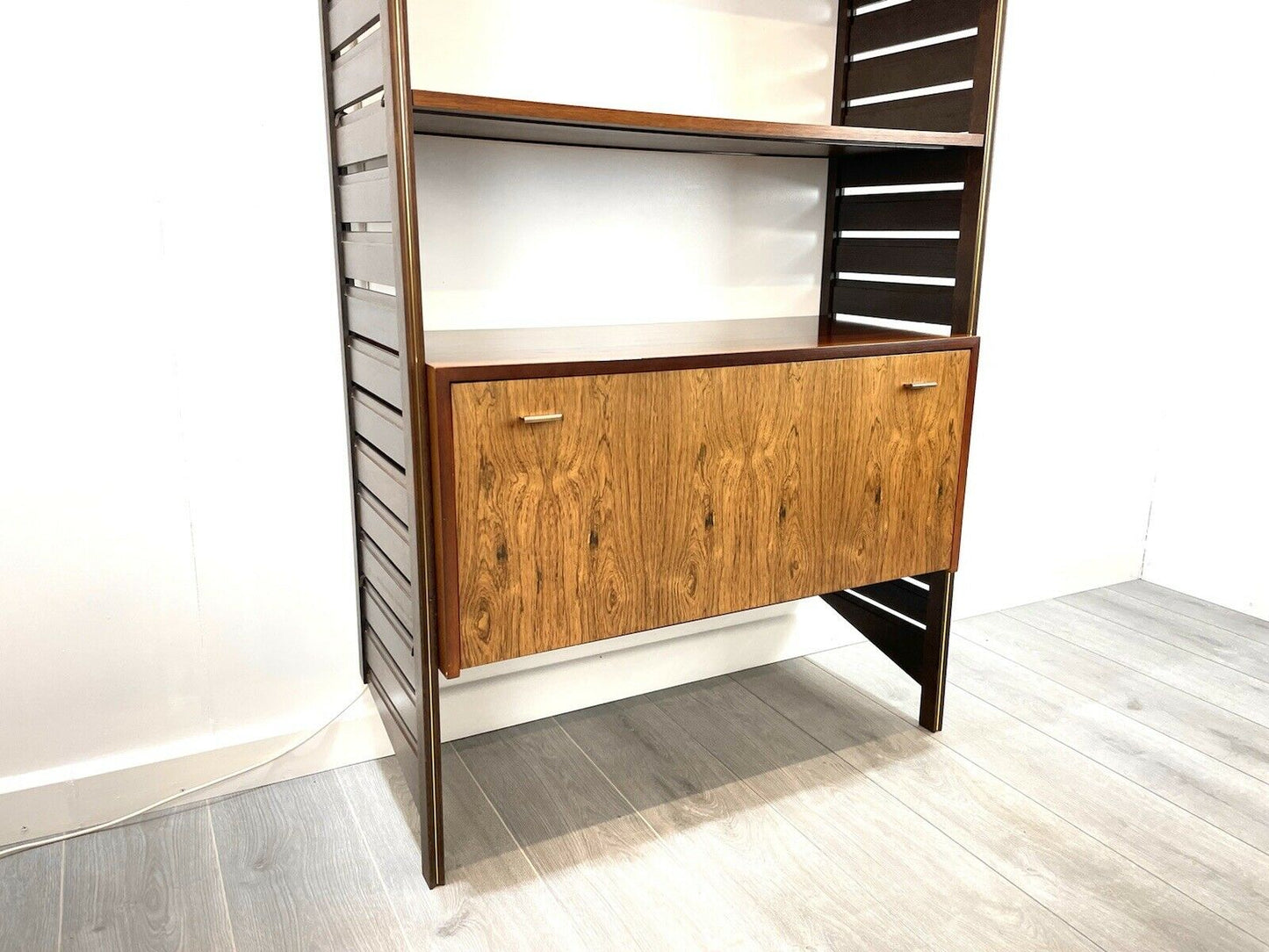 Rare - Staples, Mid Century, Rosewood Ladderax - Single Bay