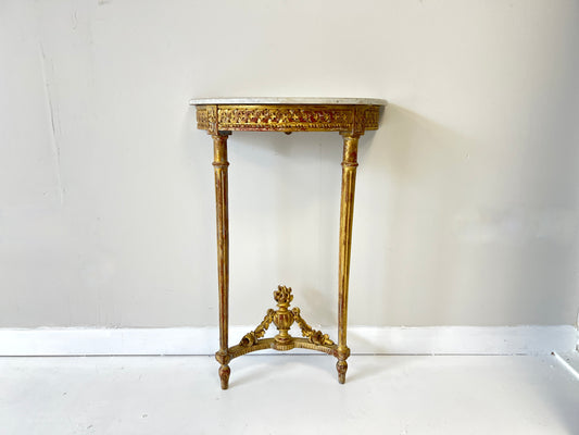 19th Century, French Giltwood Console Table