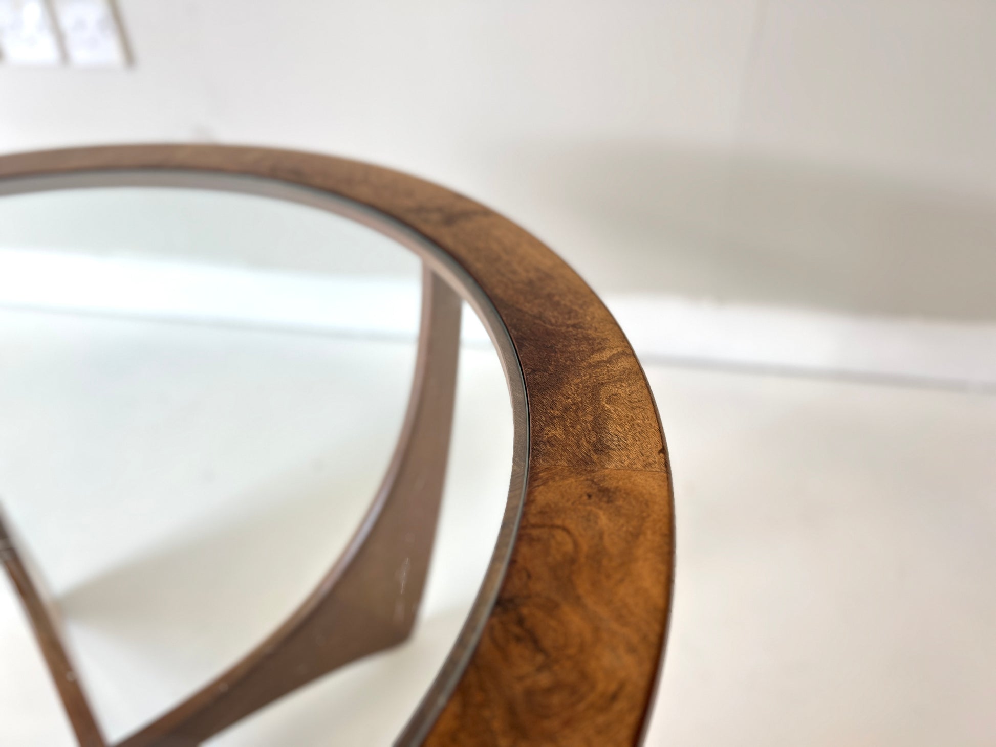 G Plan Astro, Round Teak & Glass Coffee Table