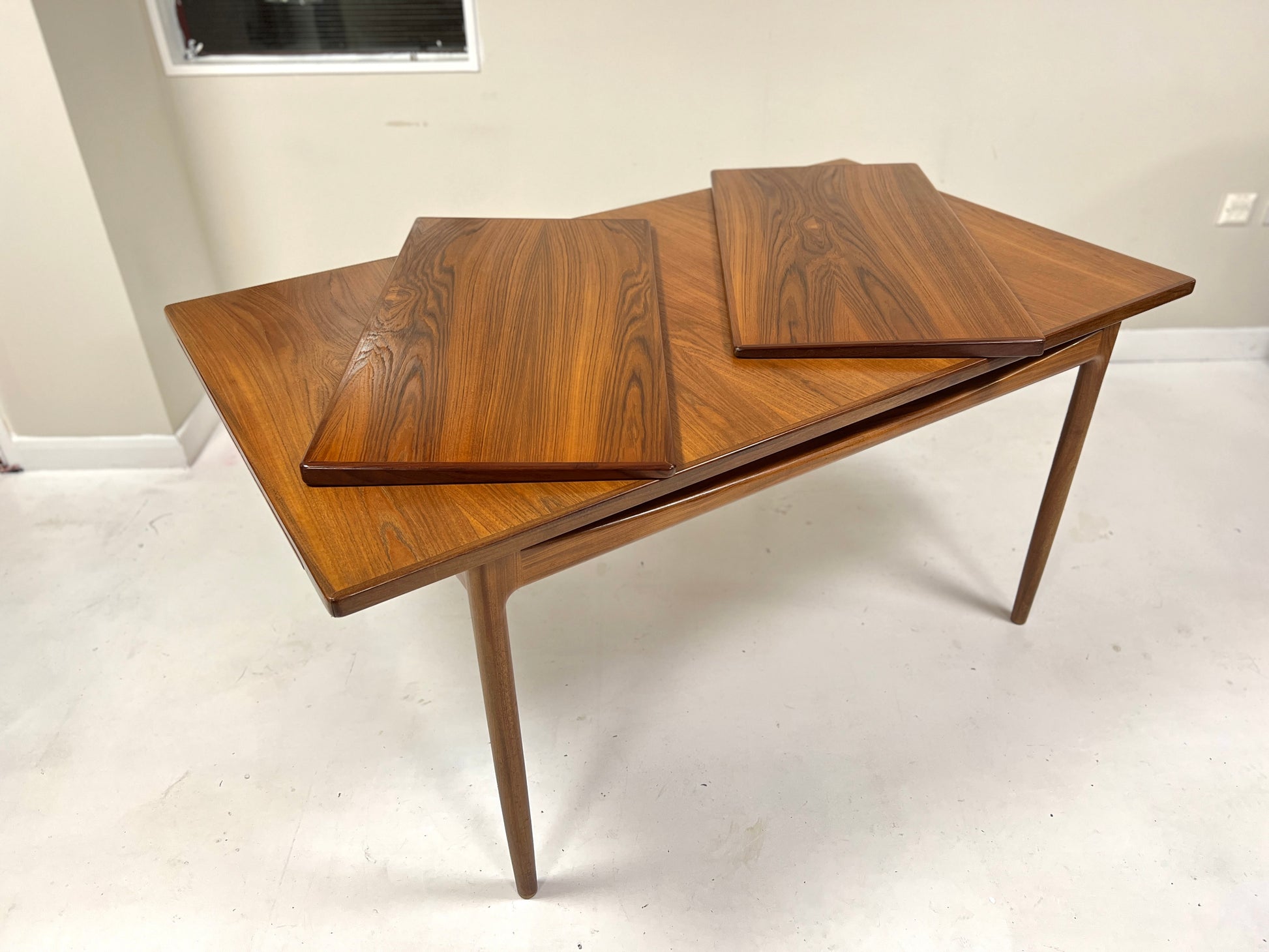 Kofod Larsen, Mid Century Teak Extending Dining Table