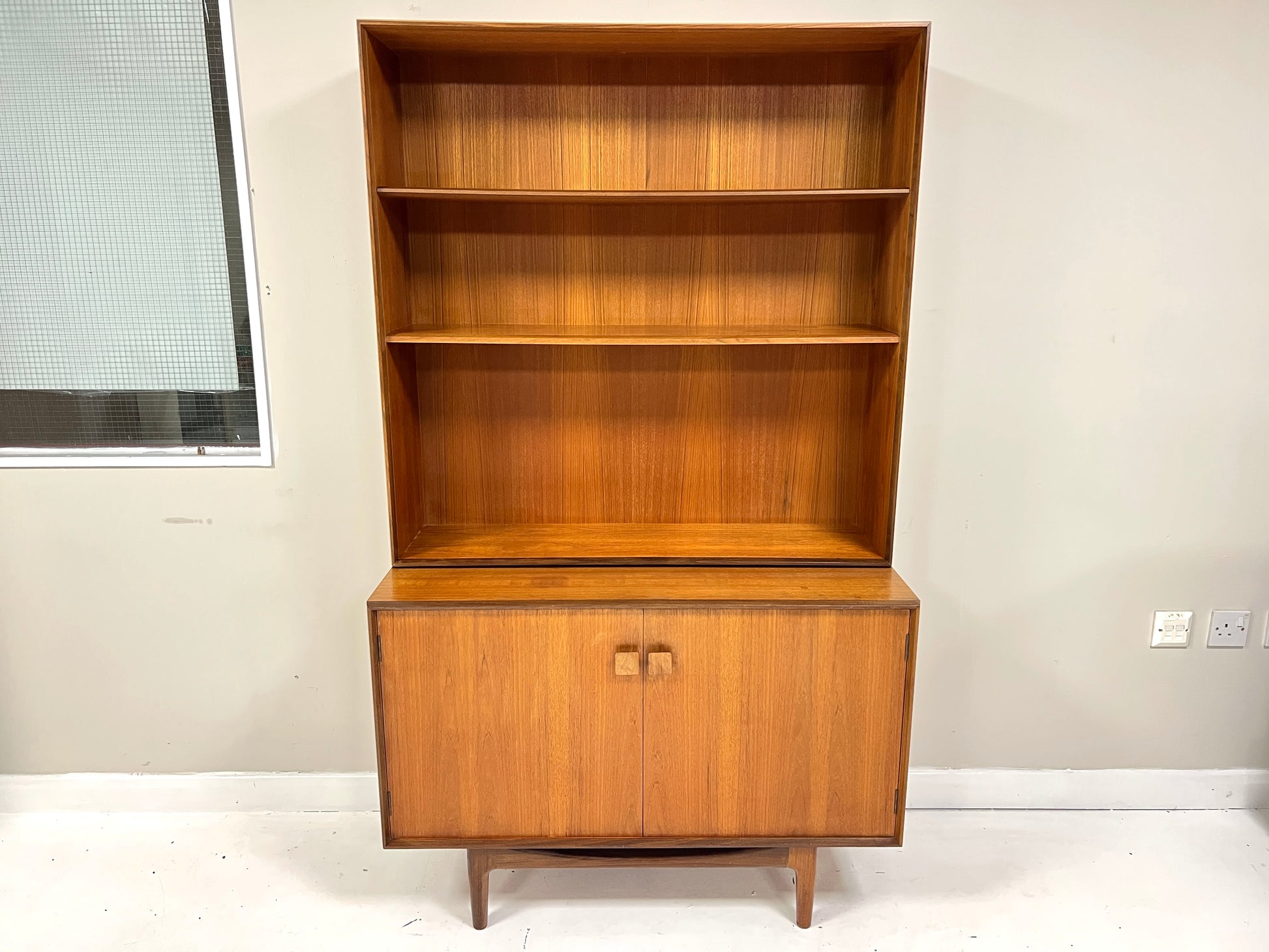 Kofod Larsen, Mid Century Teak Bookcase