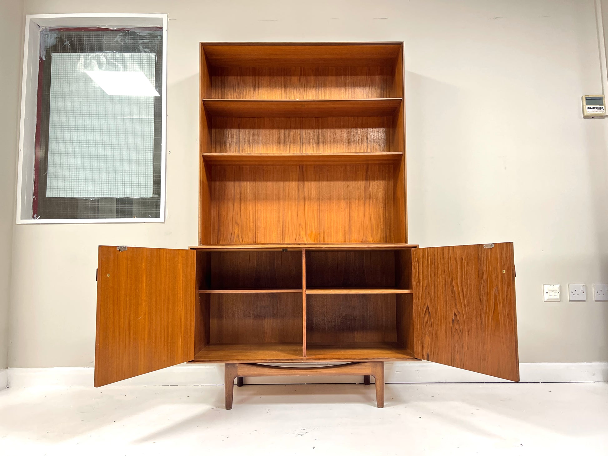 Kofod Larsen, Mid Century Teak Bookcase