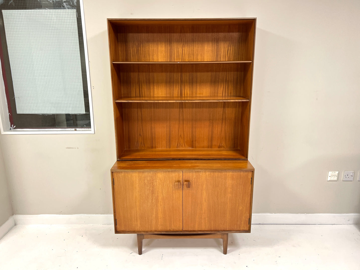 Kofod Larsen, Mid Century Teak Bookcase