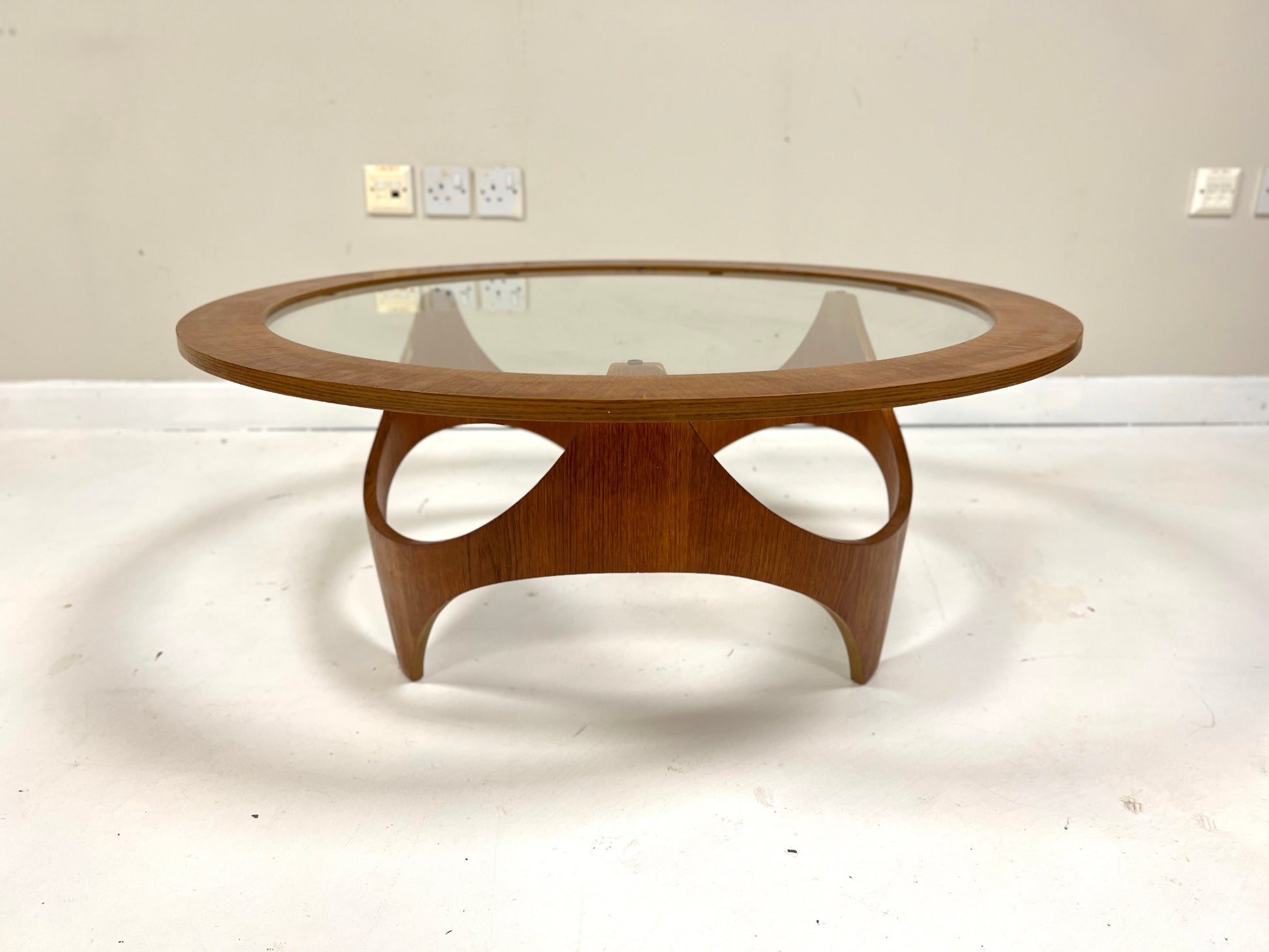 Henry P. Glass, Biomorphic Teak Coffee Table