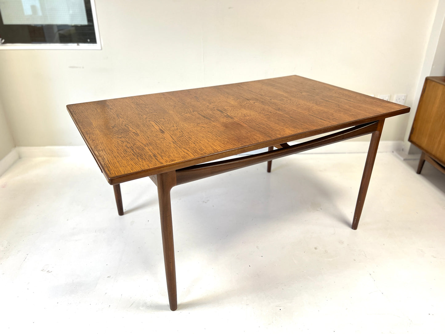 Kofod Larsen, Mid Century Teak Extending Dining Table