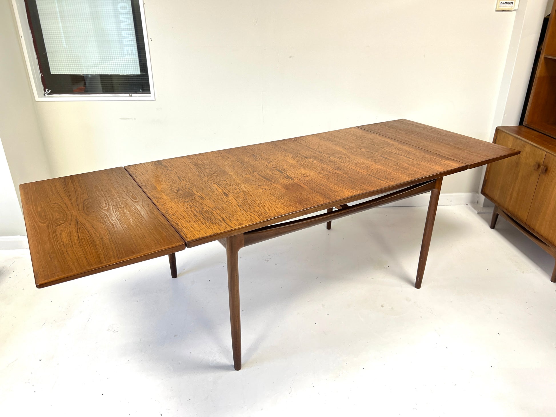 Kofod Larsen, Mid Century Teak Extending Dining Table