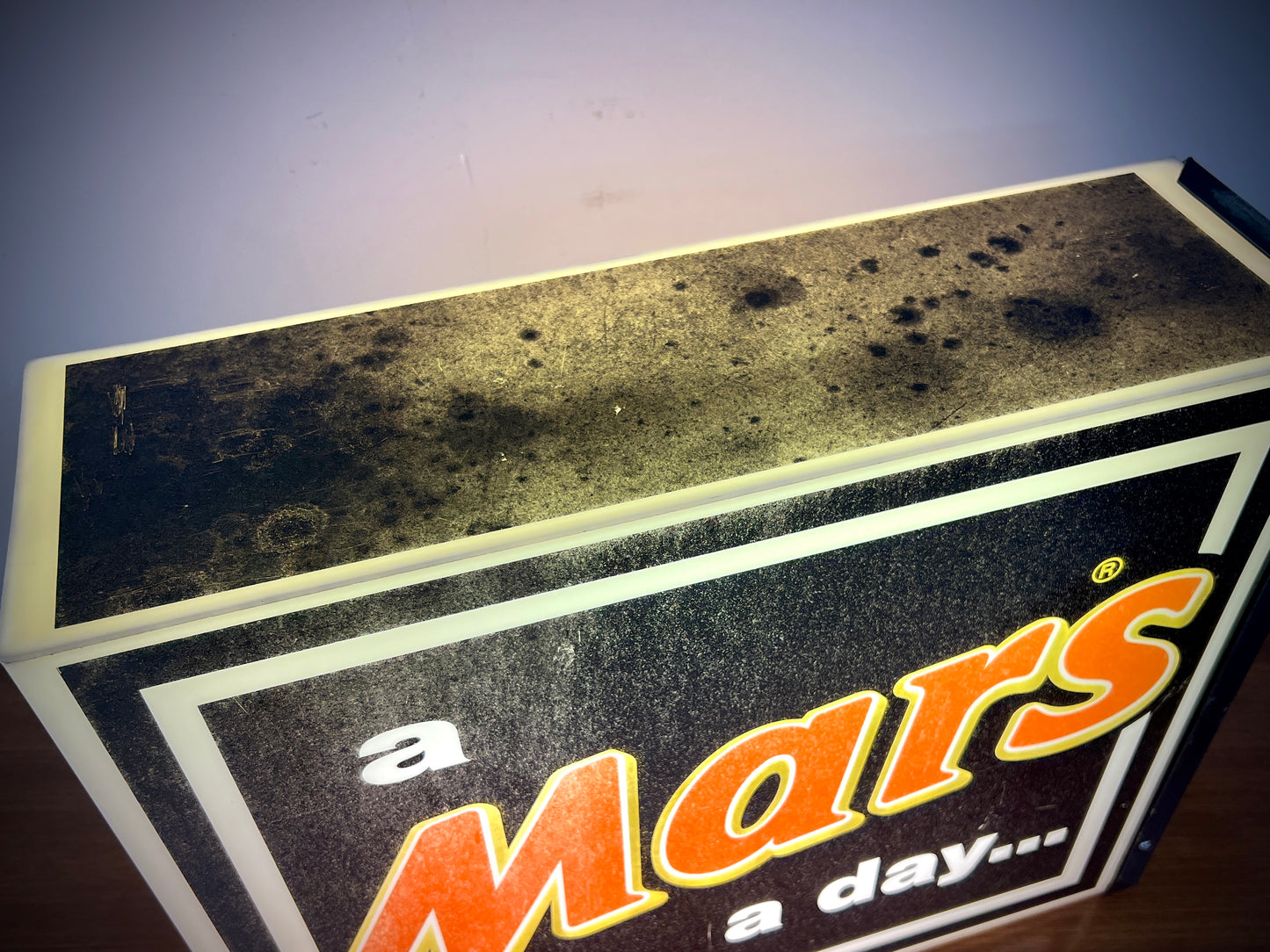 ‘a Mars a day…’, Vintage Illuminated Advertising Sign