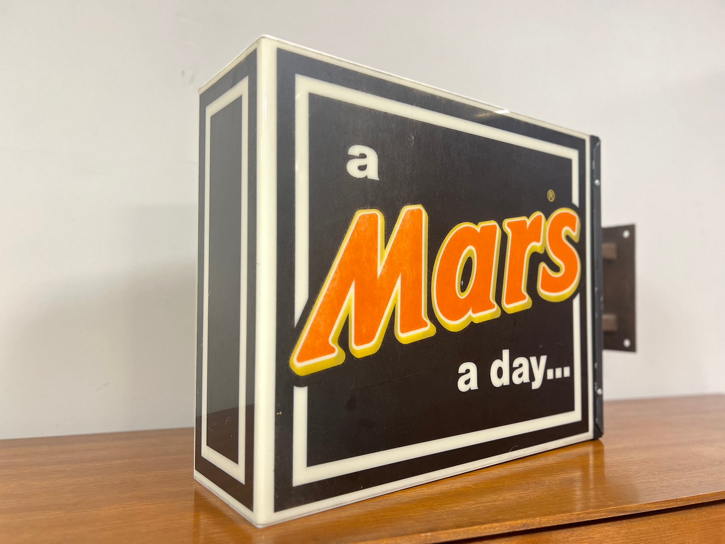 ‘a Mars a day…’, Vintage Illuminated Advertising Sign