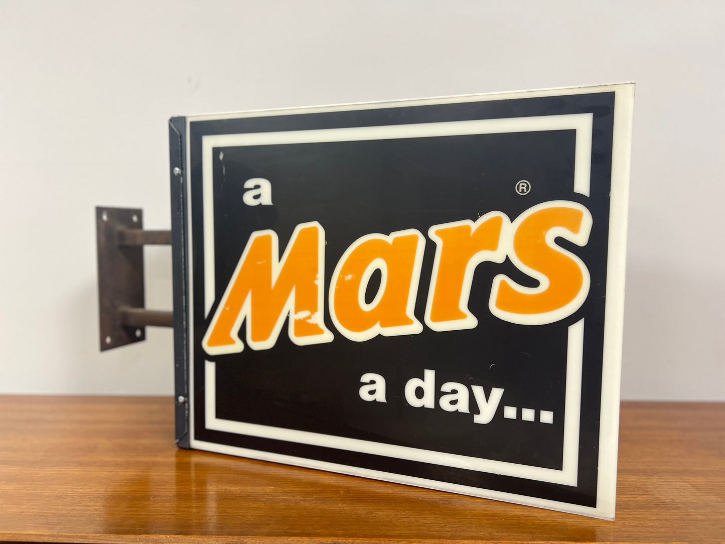 ‘a Mars a day…’, Vintage Illuminated Advertising Sign