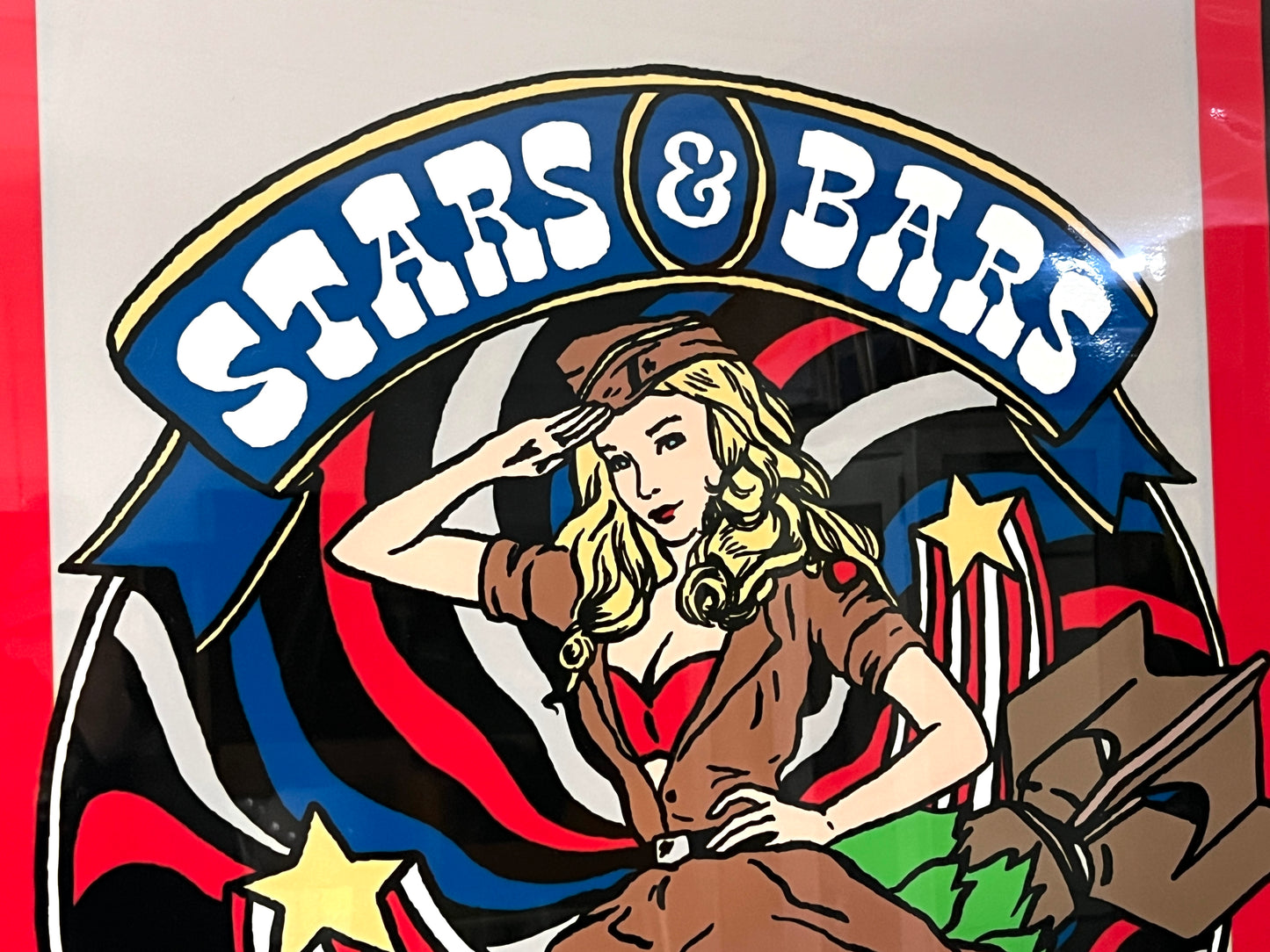 Little Island Brewing Company, ‘Stars and Bars’ Promotional Poster