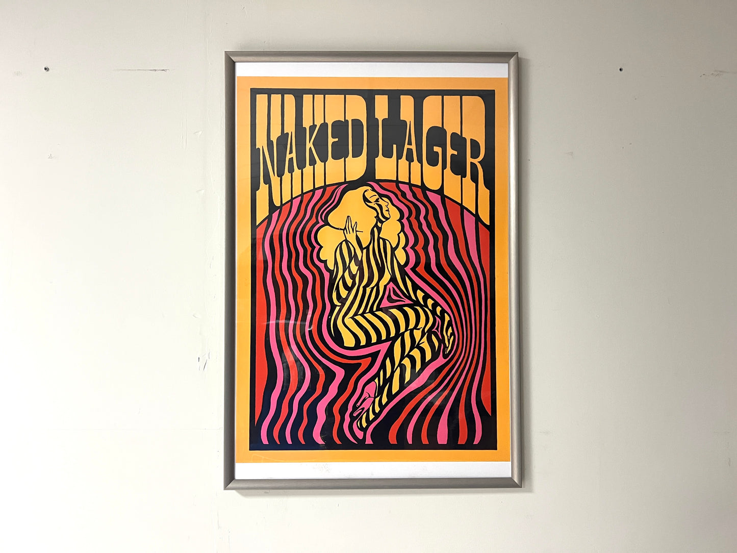 Little Island Brewing Company, ‘Naked Lager’ Promotional Poster