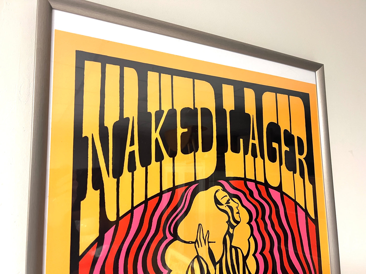 Little Island Brewing Company, ‘Naked Lager’ Promotional Poster