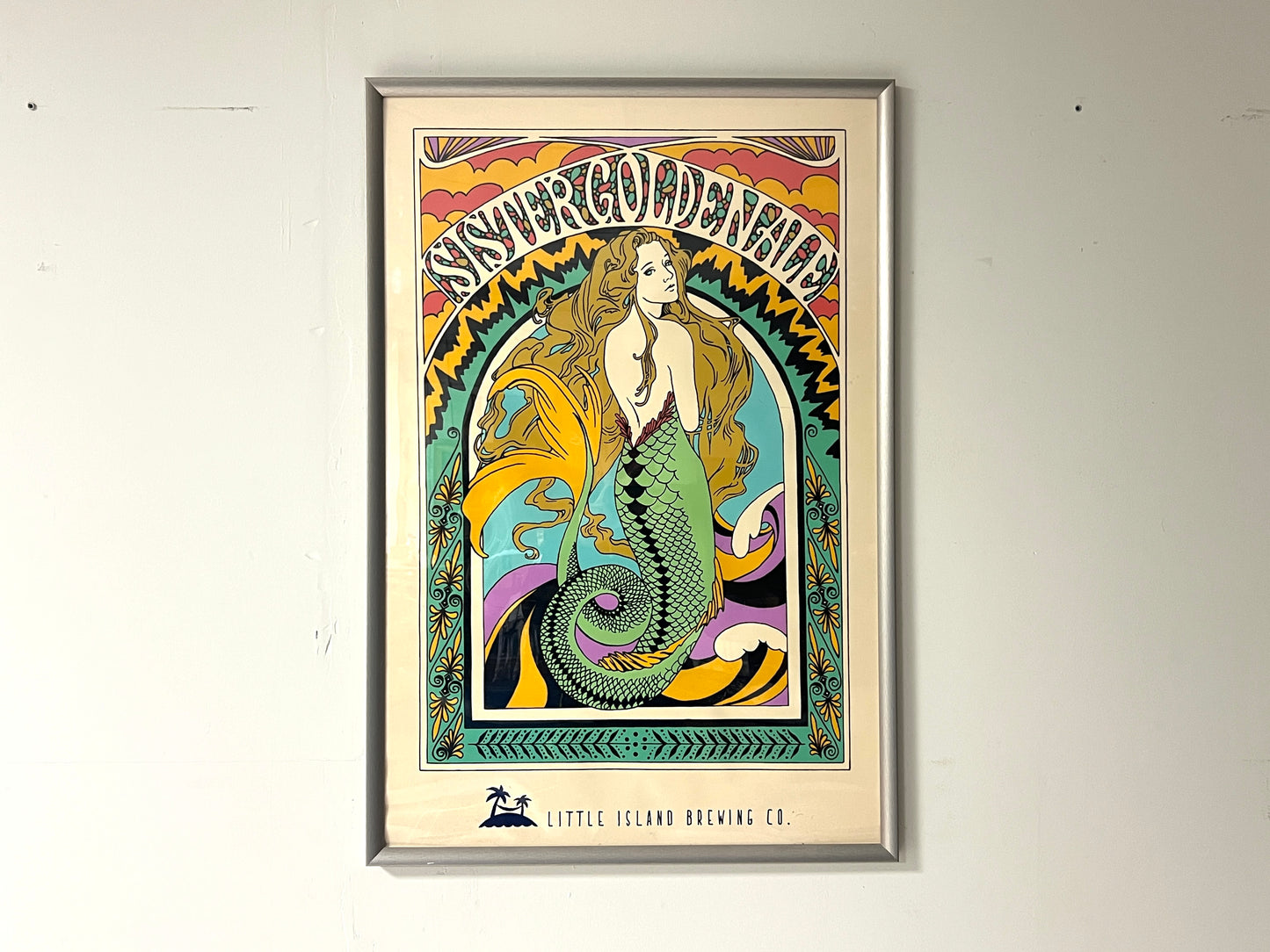 Little Island Brewing Company, ‘Sister Golden Ale’ Promotional Poster