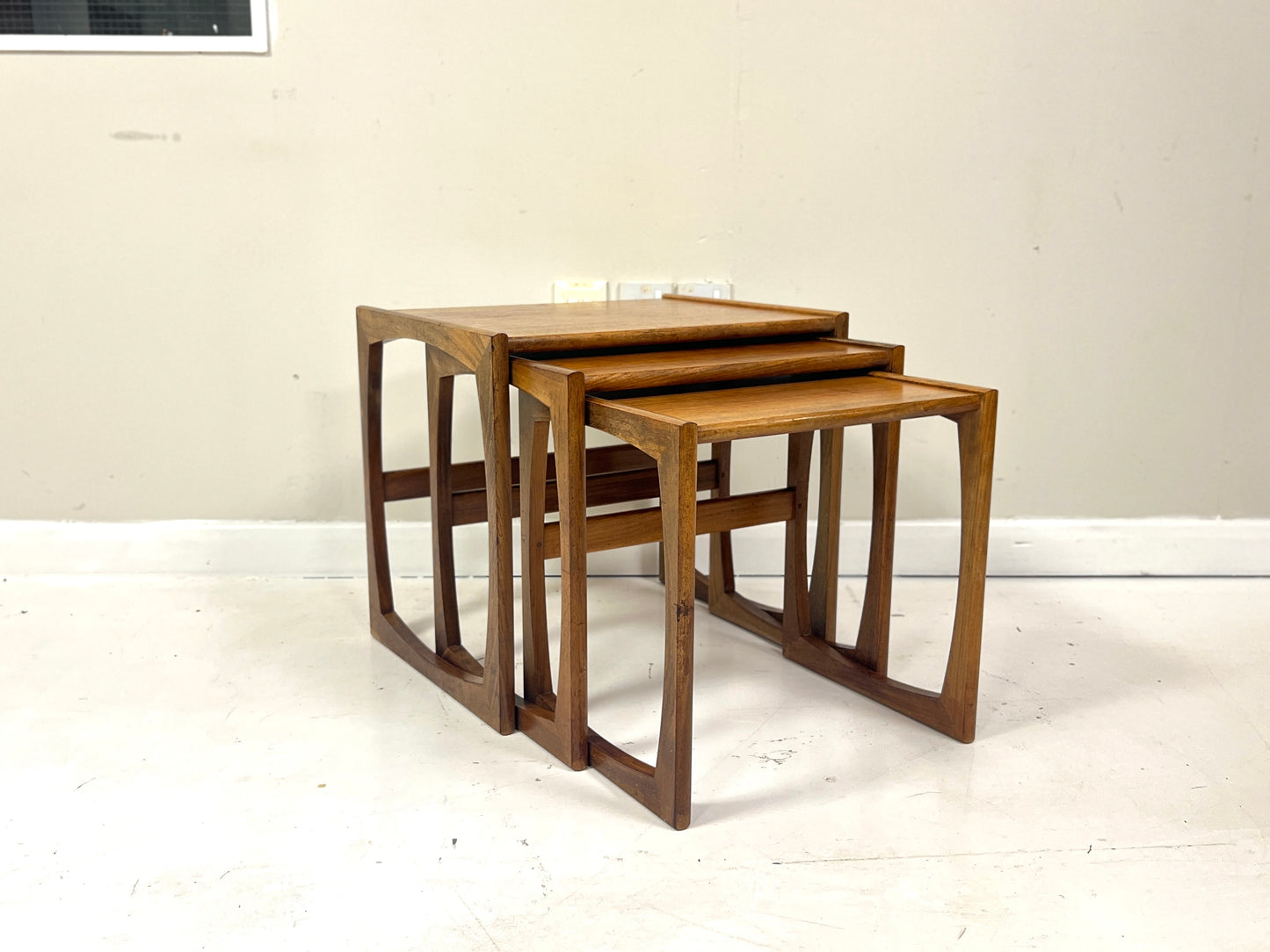 G Plan Quadrille, Mid-Century Teak Nest of Tables