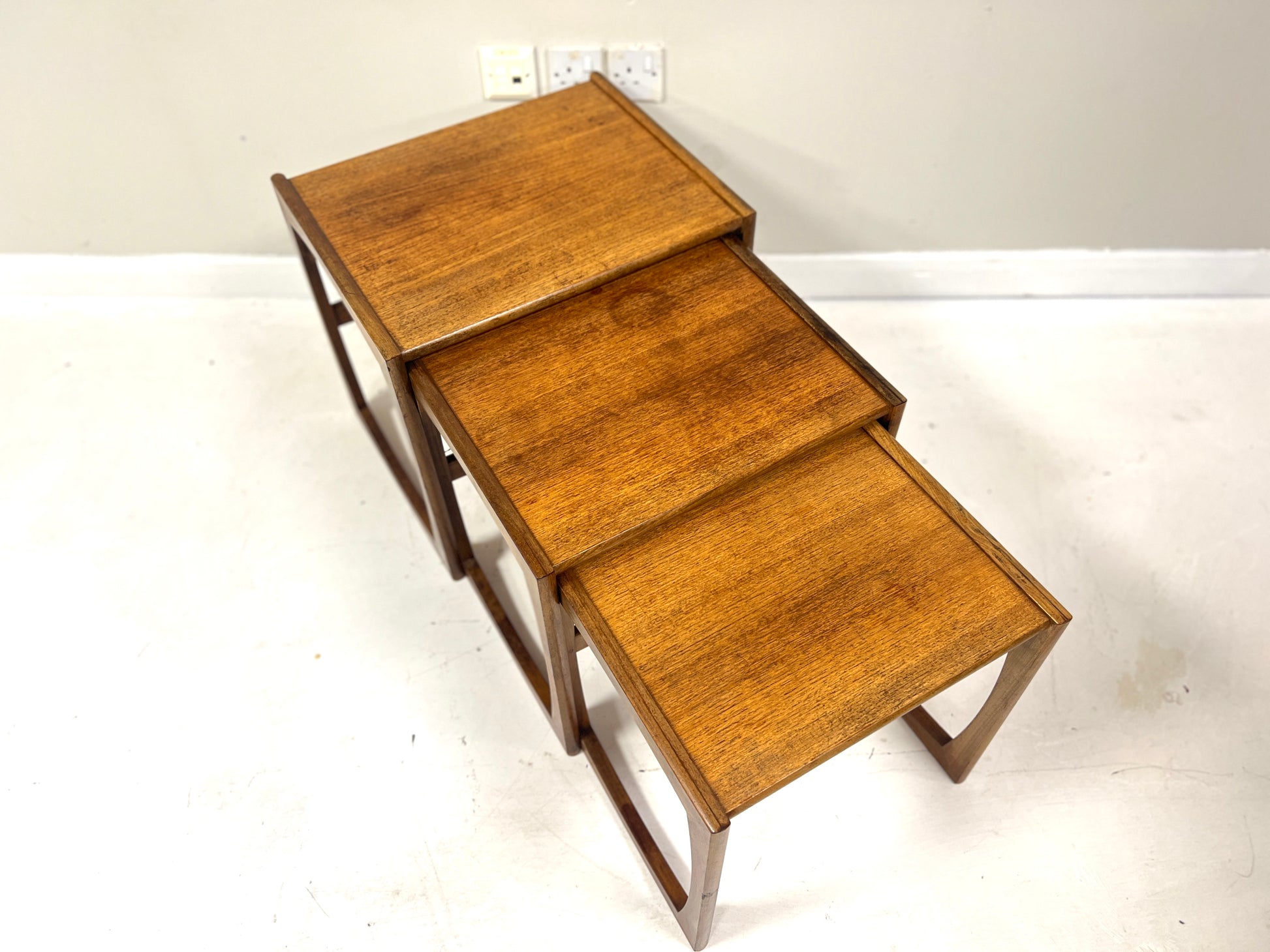 G Plan Quadrille, Mid-Century Teak Nest of Tables