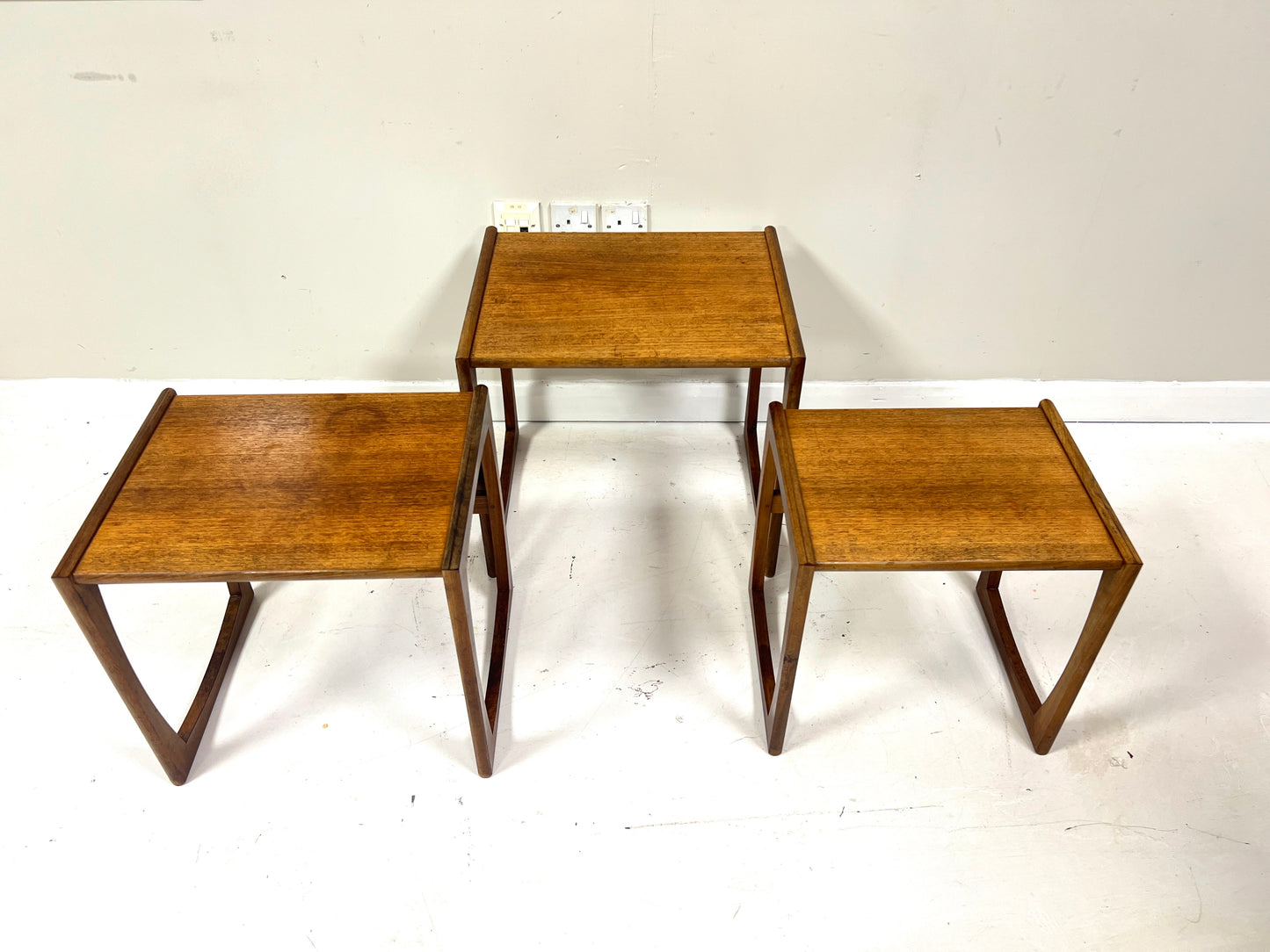 G Plan Quadrille, Mid-Century Teak Nest of Tables