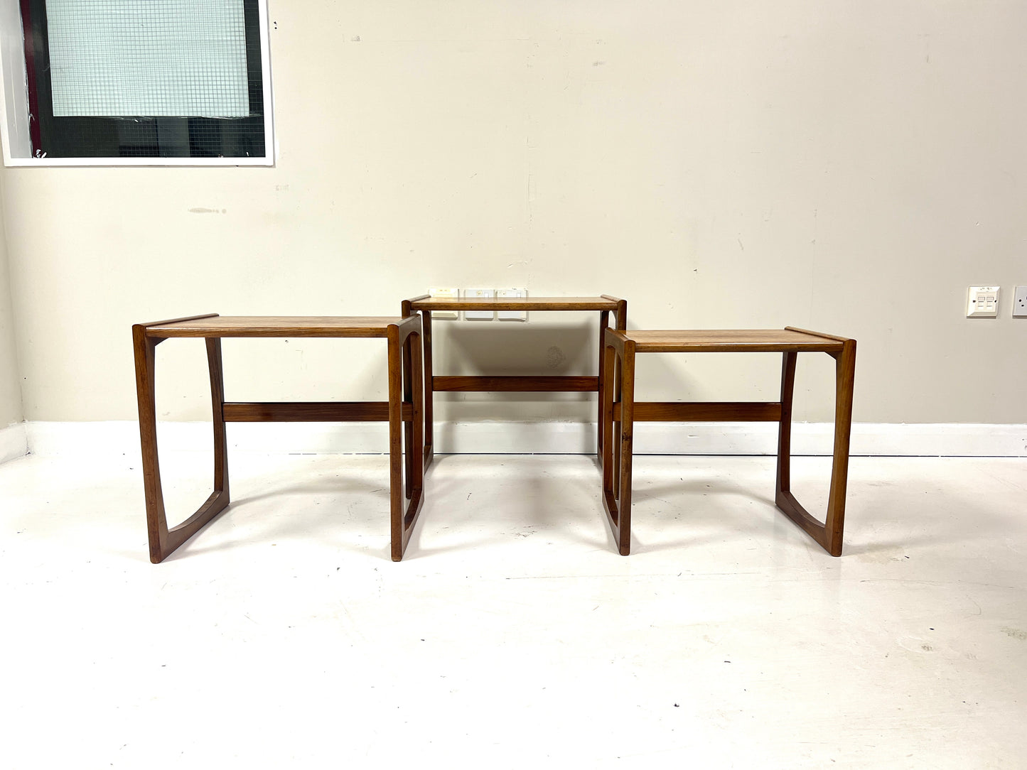 G Plan Quadrille, Mid-Century Teak Nest of Tables