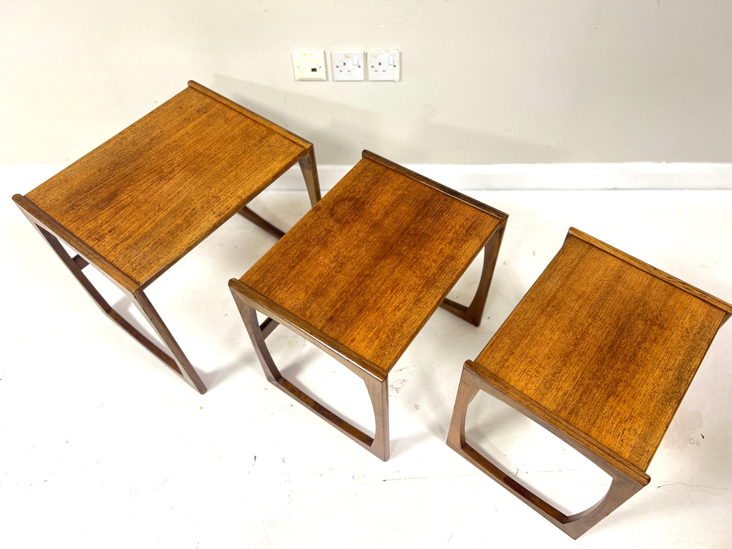 G Plan Quadrille, Mid-Century Teak Nest of Tables