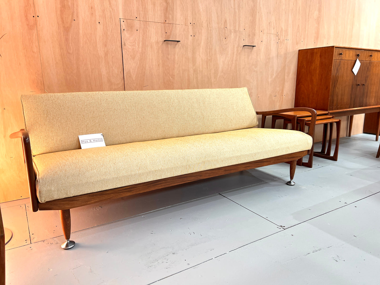 Greaves & Thomas, Teak Sofa Bed