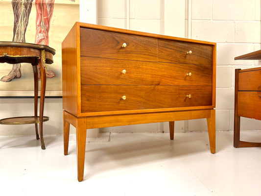 Peter Hayward for Uniflex, Mid Century, Walnut Chest of Drawers
