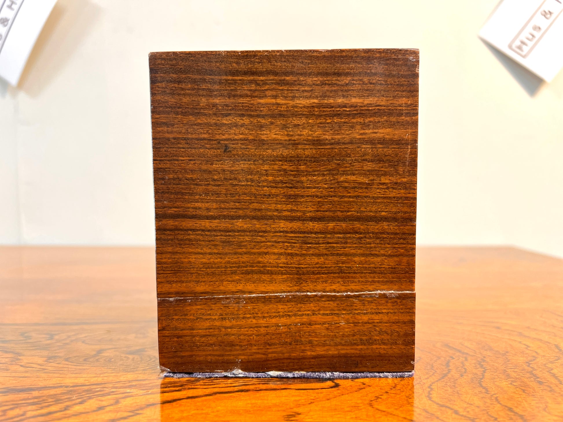 Pair of Vintage Afromosia, Ball Bookends 