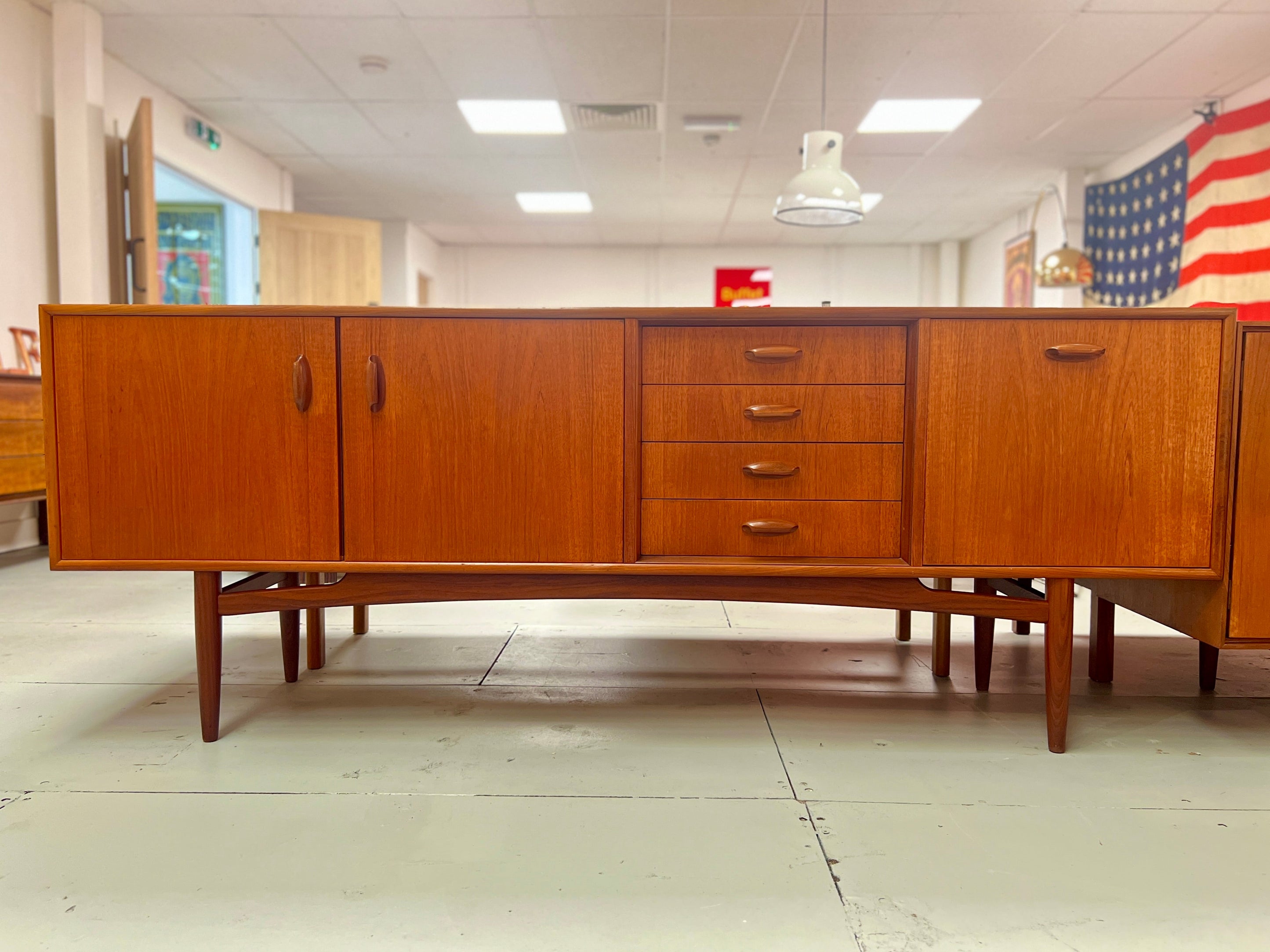 G-Plan Brasilia mid-century furniture detail
