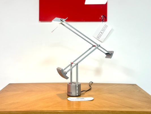 Tizio Micro Articulated Silver Lamp by Richard Sapper for Artemide