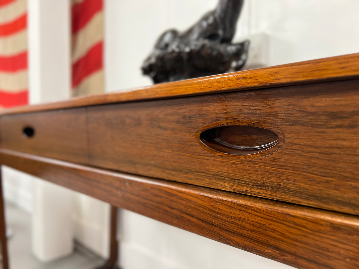 Gunther Hoffstead Rosewood Console Table for Uniflex