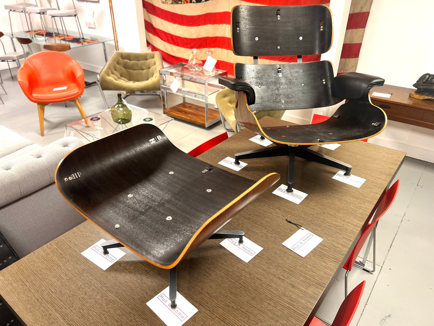 Charles and Ray Eames for Herman Miller, Lounge Chair and Ottoman, 1979