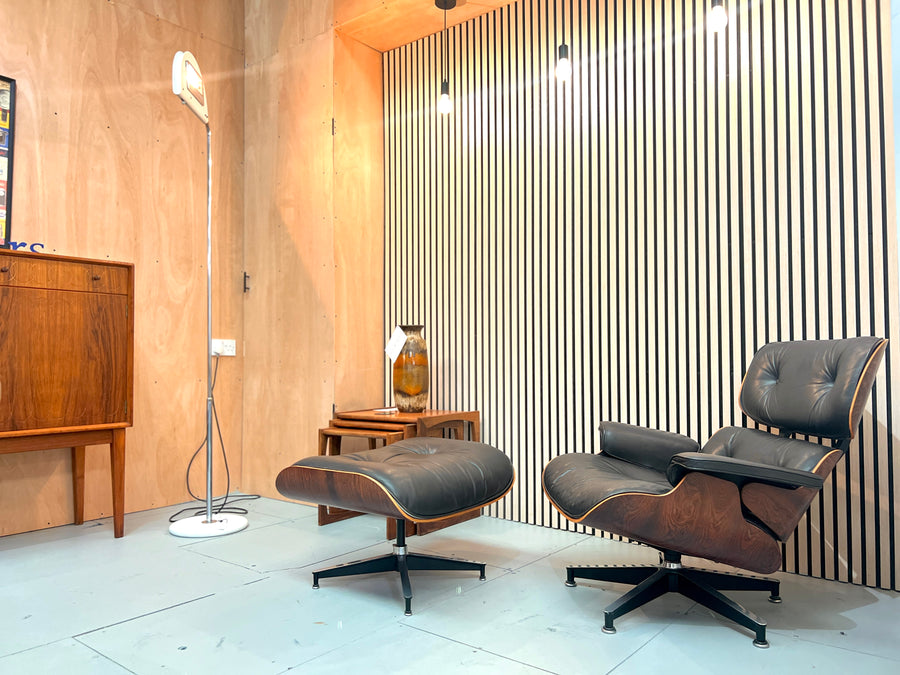 Eames lounge chair and mid century furniture suitable for film and television sets
