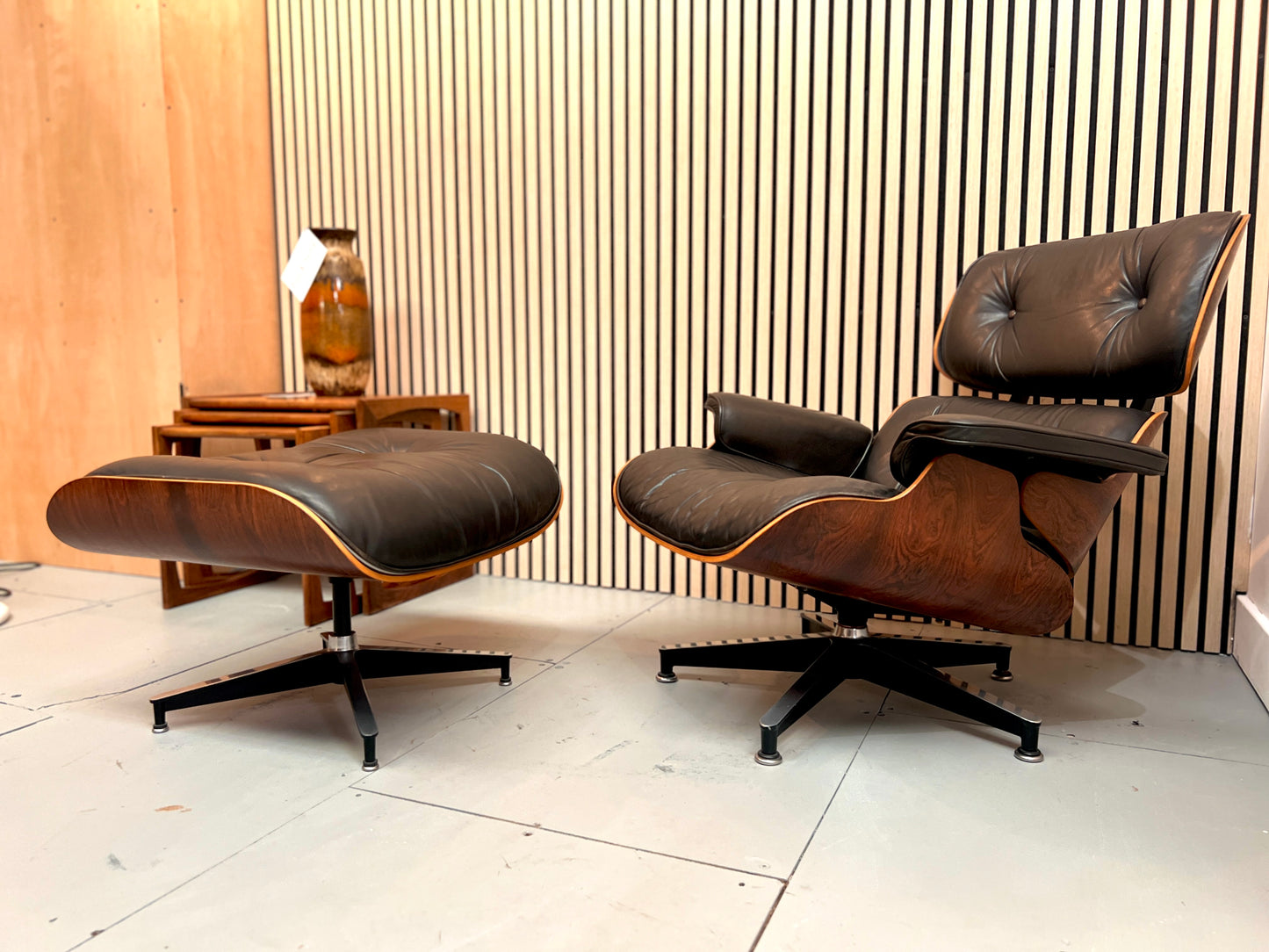 Charles and Ray Eames for Herman Miller, Lounge Chair and Ottoman, 1979