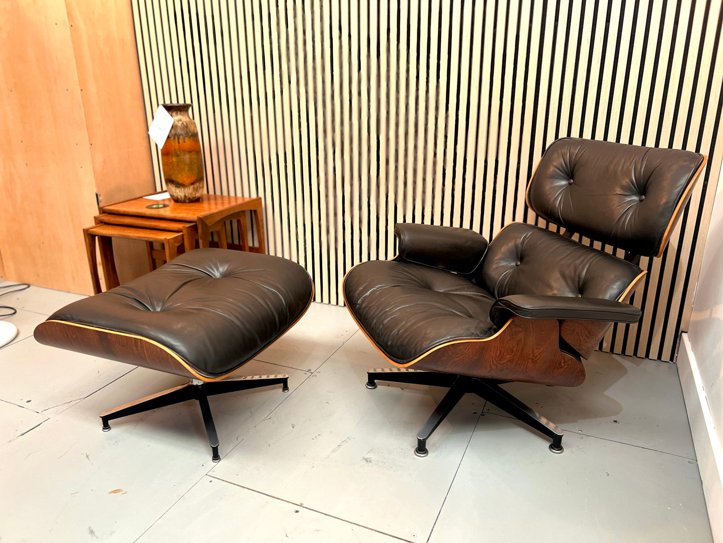 Charles and Ray Eames for Herman Miller, Lounge Chair and Ottoman, 1979