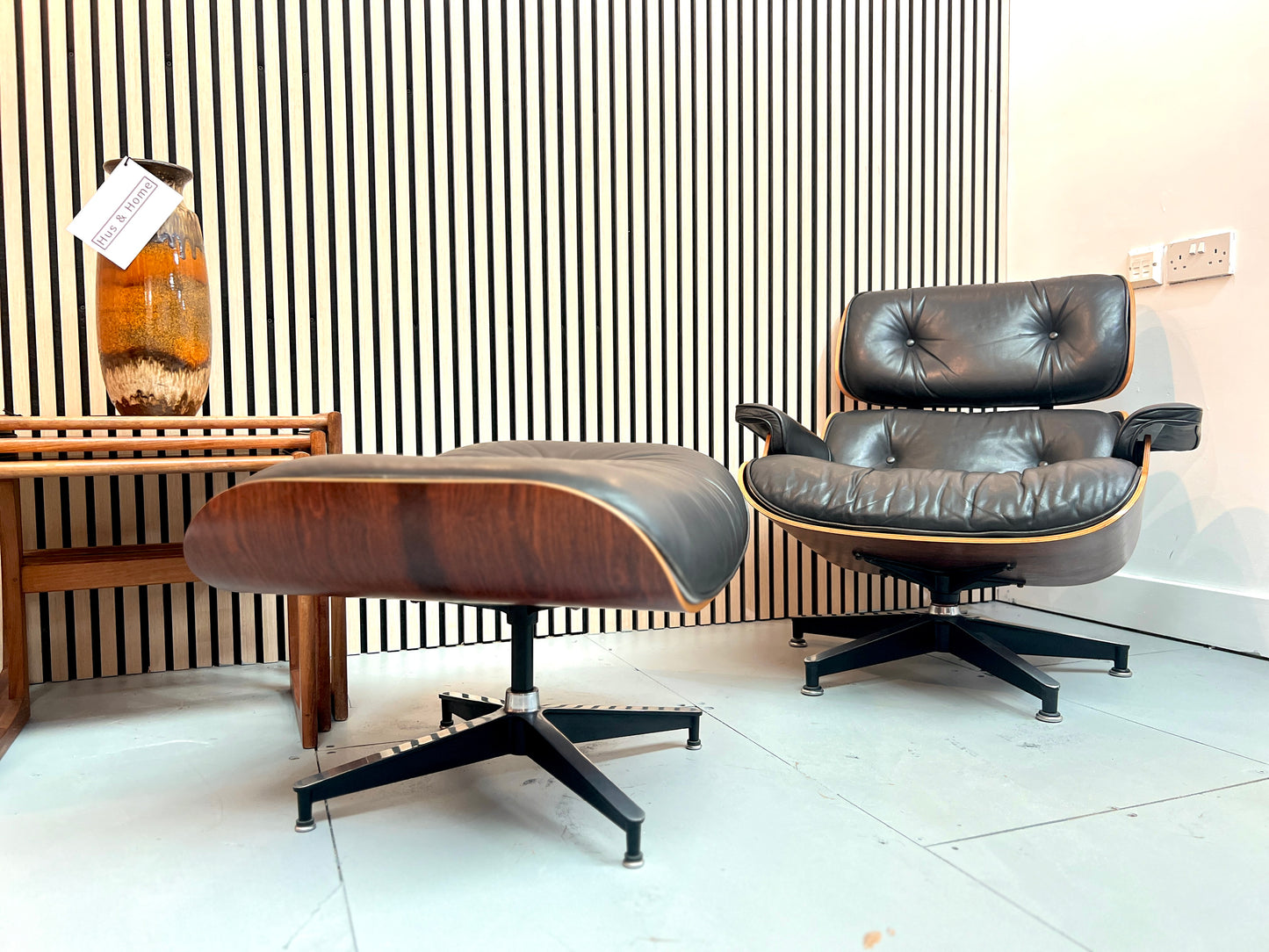 Charles and Ray Eames for Herman Miller, Lounge Chair and Ottoman, 1979