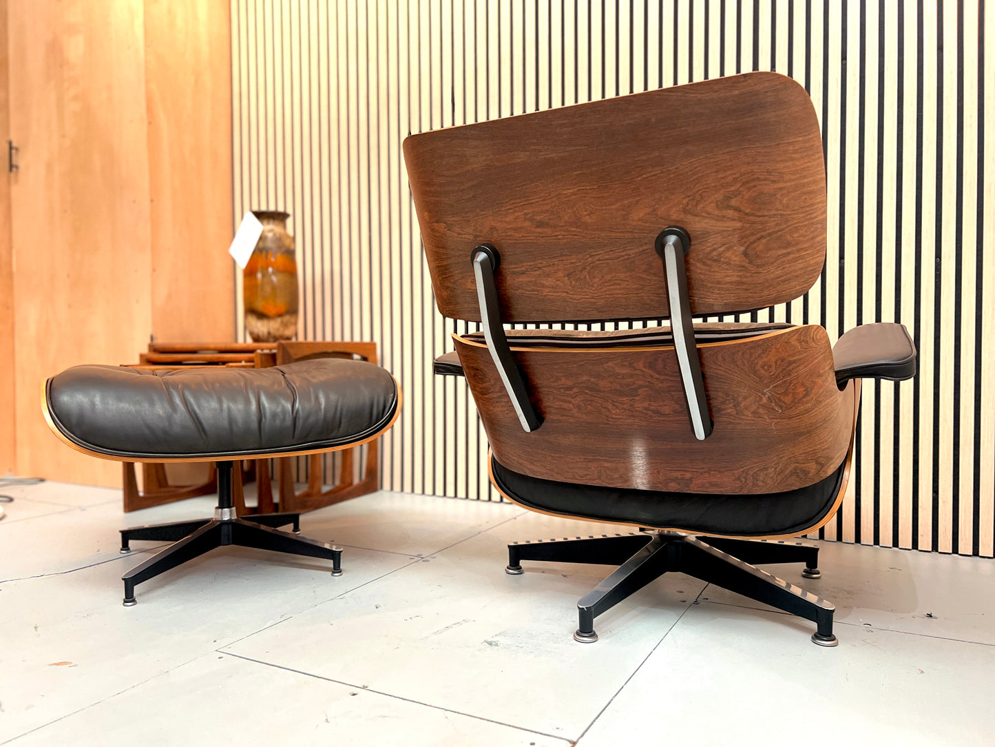 Charles and Ray Eames for Herman Miller, Lounge Chair and Ottoman, 1979