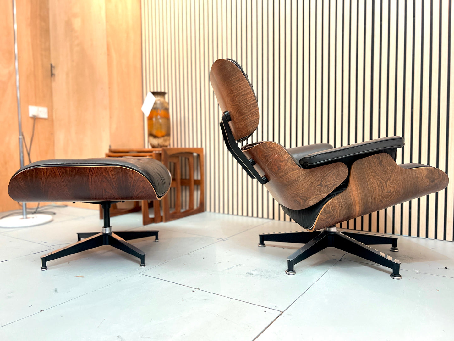 Charles and Ray Eames for Herman Miller, Lounge Chair and Ottoman, 1979