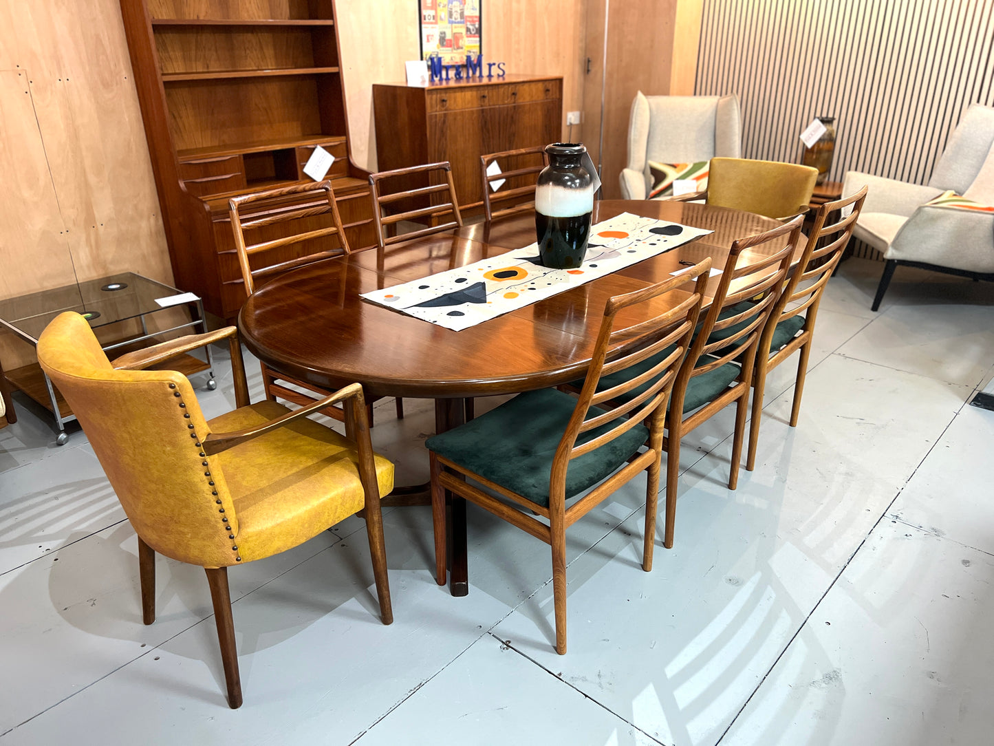 Dyrlund, Set of 6 Rosewood Dining Chairs