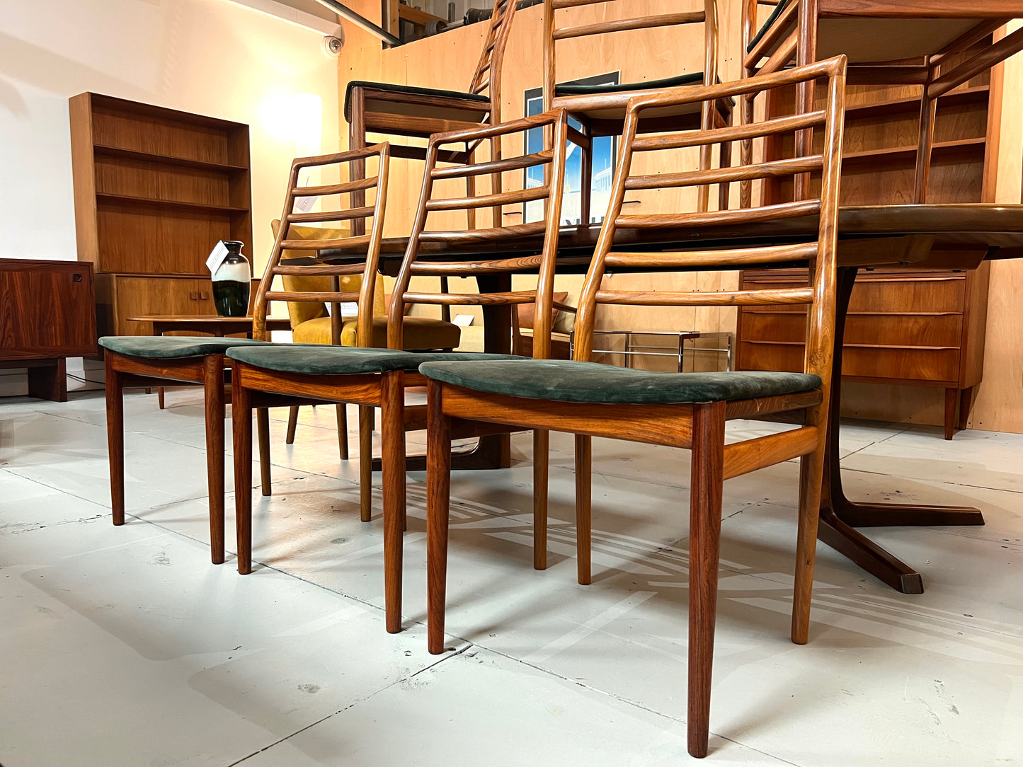 Dyrlund, Set of 6 Rosewood Dining Chairs
