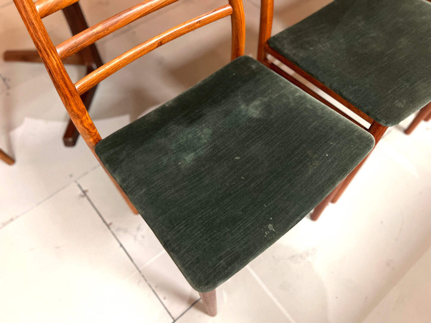 Dyrlund, Set of 6 Rosewood Dining Chairs