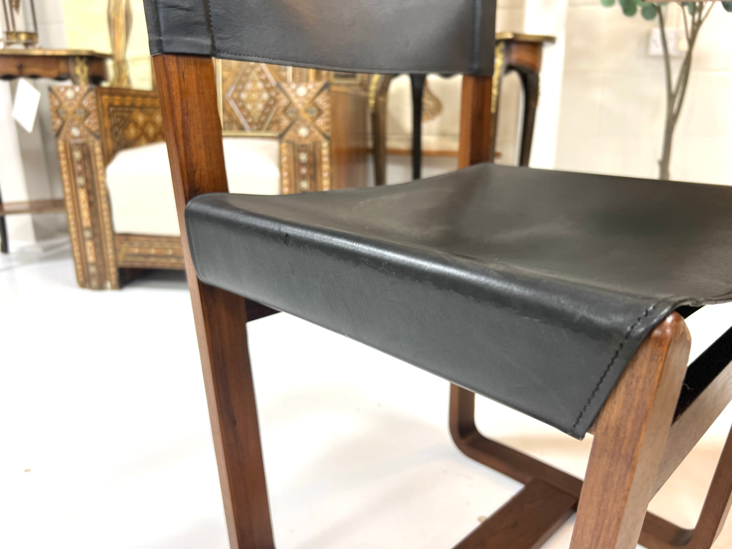 Gunther Hoffstead Rosewood Extending Dining Table & 6 Chairs for Uniflex