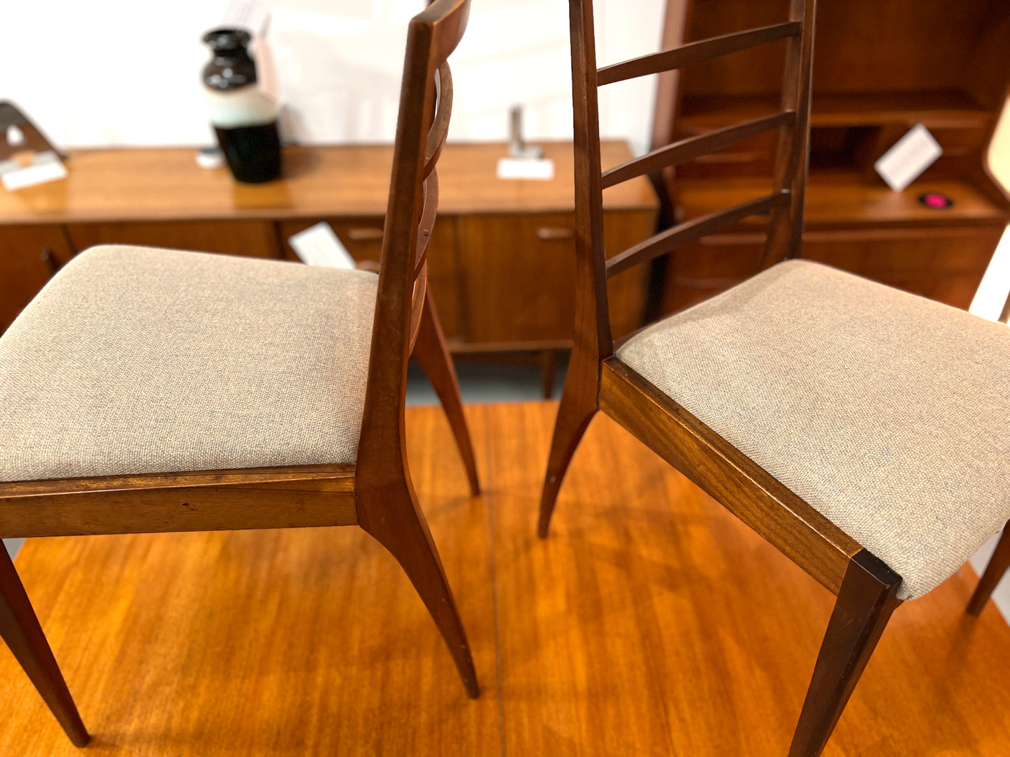 Mcintosh, Mid Century Teak Extending Dining Table and 4 Chairs