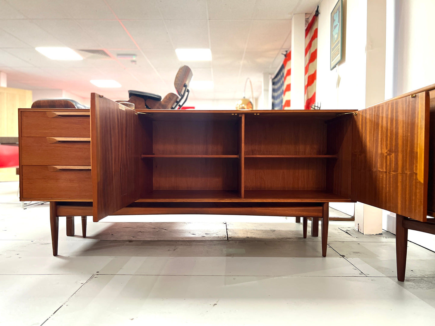Mcintosh, Mid-Century Teak Sideboard