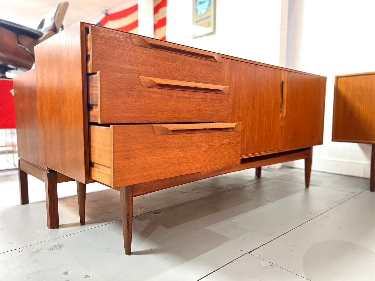 Mcintosh, Mid-Century Teak Sideboard
