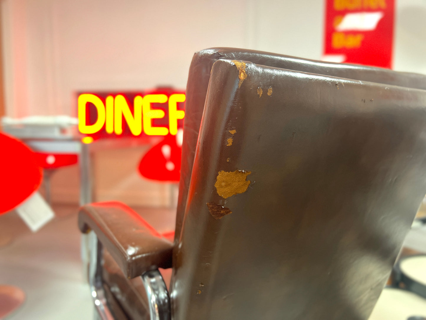 Gordon Russell for Verco, Pair of Brown Leather Armchairs