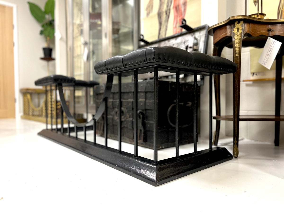 Black club fender available for event and set hire from Hus & Home