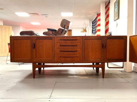 G Plan Fresco, Mid-Century, Long John Teak Sideboard